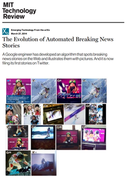 The Evolution of Automated Breaking News Stories