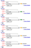 Analyzed types in REST Describe app.