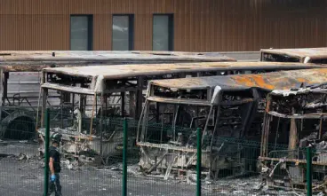 burnt busses