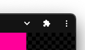 Window Controls Overlay chevron and extension puzzle piece clutter the UI of
Chrome-installed apps.